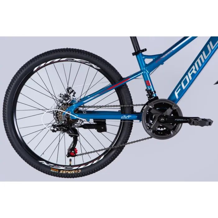 Велосипед Formula 24" BLACKWOOD DD FR рама-12,5" AL 2026 біло-рожевий (OPS-FR-24-444) изображение 5