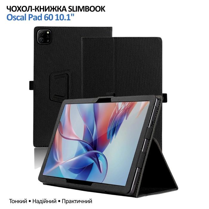 Чехол для планшета BeCover Slimbook Oscal Pad 60 10.1" Black (715127) изображение 6