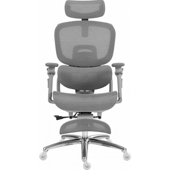 Офісне крісло GT Racer B-816 White/Gray зображення 2