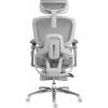 Офісне крісло GT Racer B-816 White/Gray зображення 7