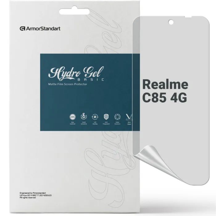 Пленка защитная Armorstandart hydrogel Matte Realme C85 4G (ARM89880)