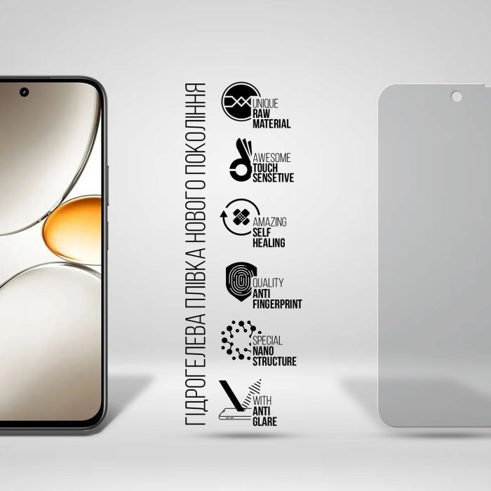 Пленка защитная Armorstandart hydrogel Matte Realme C85 4G (ARM89880) изображение 2