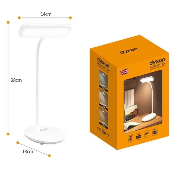 Настольная лампа DYXON MEGALIGHT 300 White (DXNLMGLGT300W) изображение 9