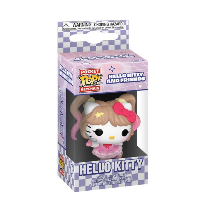 Брелок Funko Pop на клипсе Hello Kitty Хэллоу Китти K-Pop (91680)