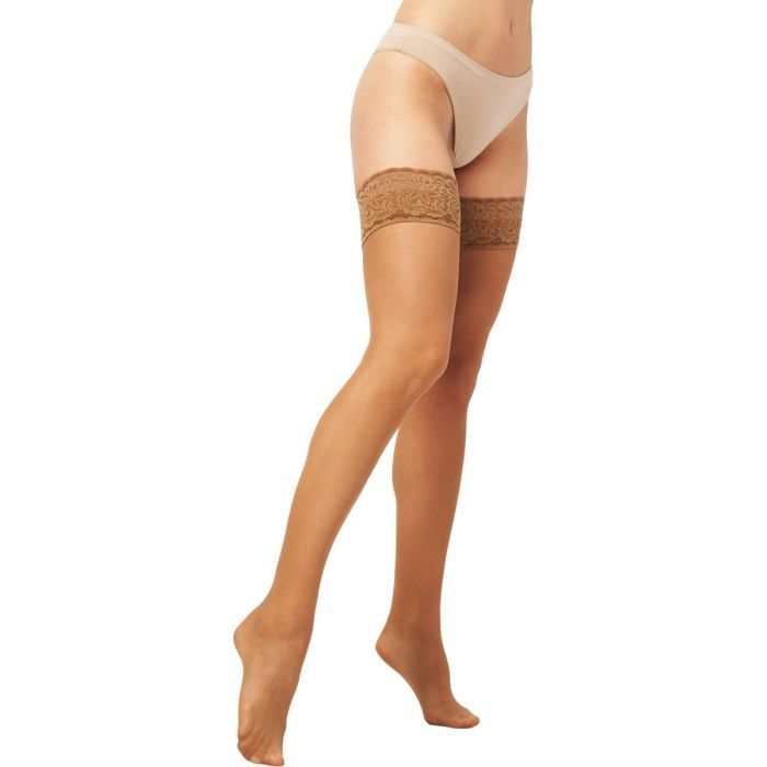 Панчохи Siela Collant Stay Up 40 Den Caramel - 3/4 (4823102986753) зображення 3