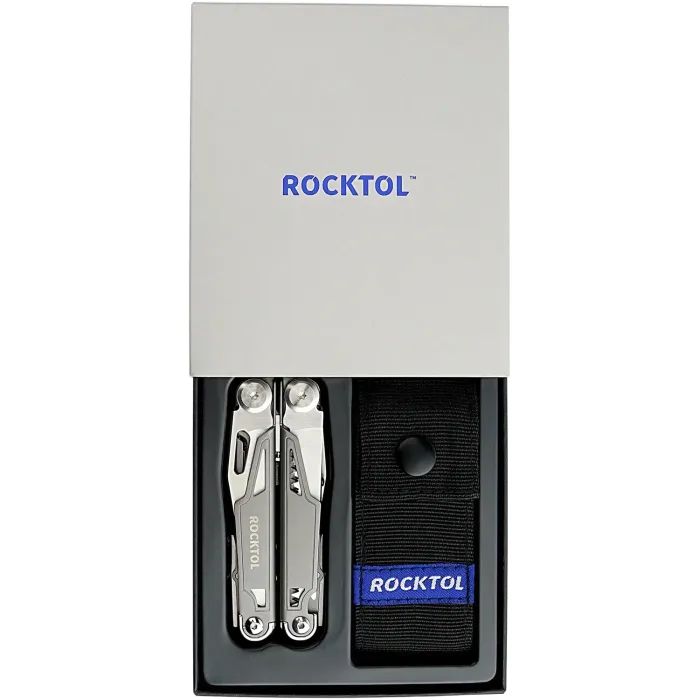 Мультитул Rocktol 19-в-1 з титановим покриттям та нейлоновим чохлом (SK02VG) зображення 10