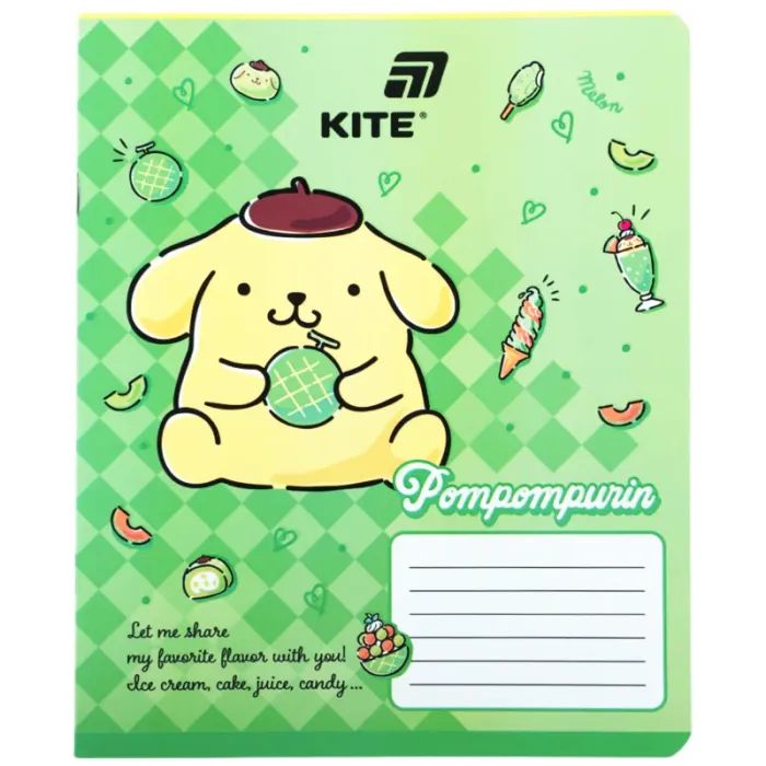 Зошит Kite Kuromi, 12 аркушів, клітинка (HK26-232) зображення 10