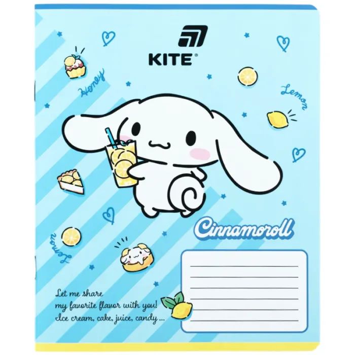 Зошит Kite Kuromi, 12 аркушів, клітинка (HK26-232) зображення 4
