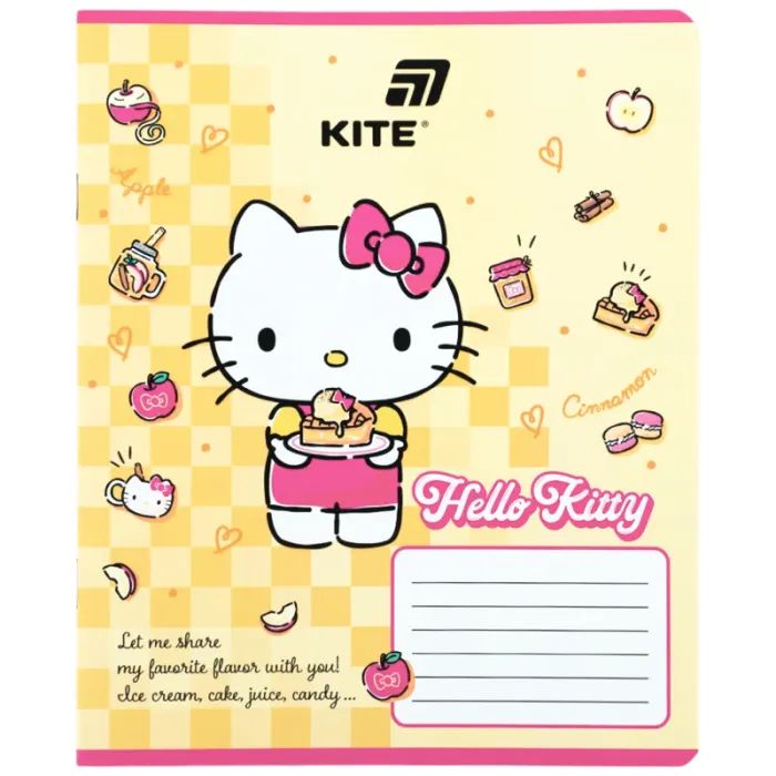 Зошит Kite Kuromi, 12 аркушів, клітинка (HK26-232) зображення 8