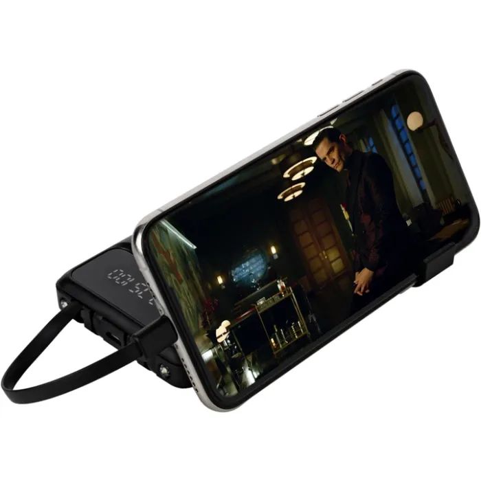 Батарея универсальная AURA NRG10 10000 mAh Black (PBANRG10B) изображение 5