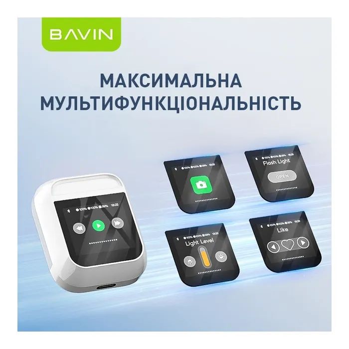 Наушники BAVIN BAVIN-81 Hi-Res LCD Tough White (HB-BA-81-WH) изображение 6