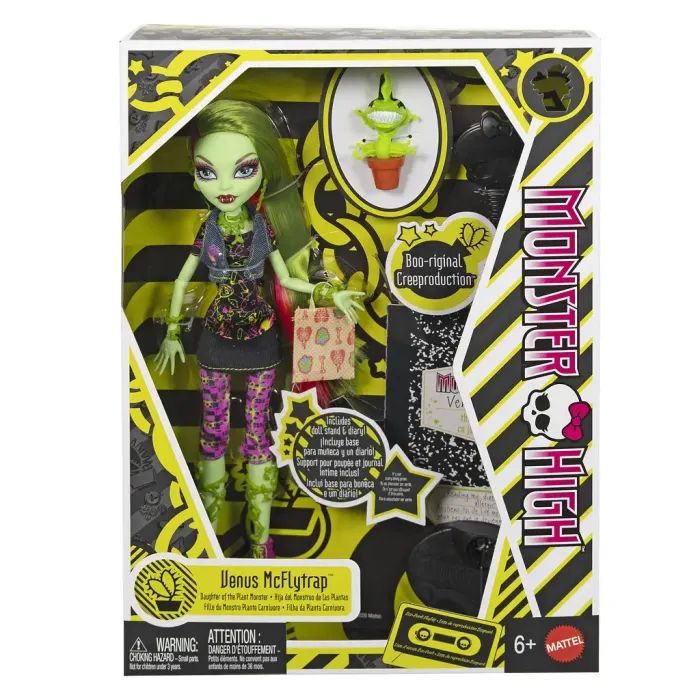 Кукла Monster High Венера Первое поколение (JHK58) изображение 7