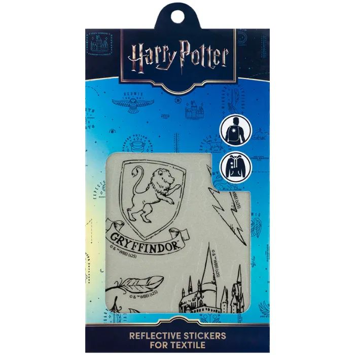Стикер-наклейка Kite набор светоотражающих стикеров для текстиля Harry Potter (HP25-114)