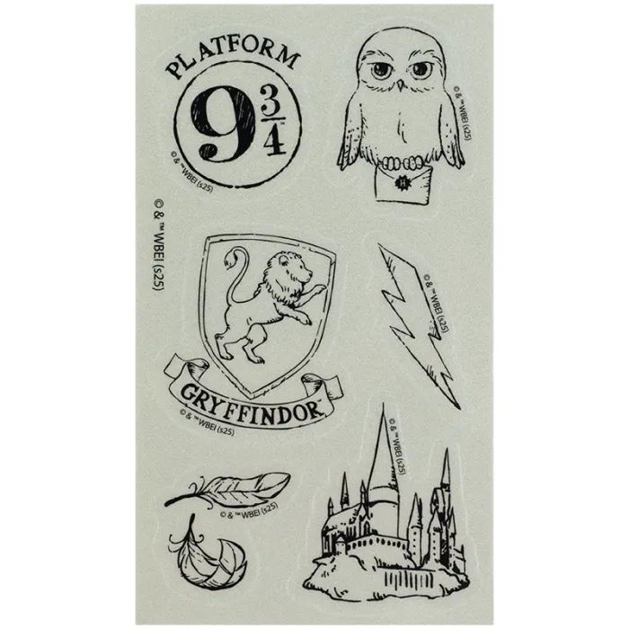 Стикер-наклейка Kite набор светоотражающих стикеров для текстиля Harry Potter (HP25-114) изображение 2