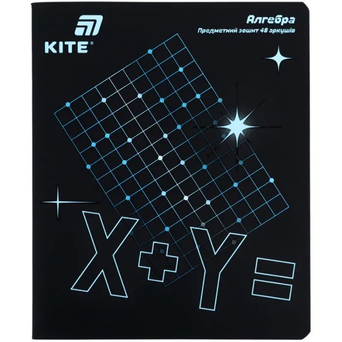 Тетрадь Kite предметная Lumen 48 листов, клетка, алгебра (K26-240-3)