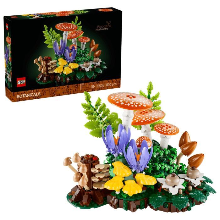 Конструктор LEGO Botanicals Лісові гриби (11505) зображення 2