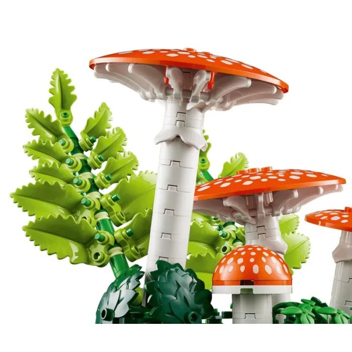 Конструктор LEGO Botanicals Лесные грибы (11505) изображение 4