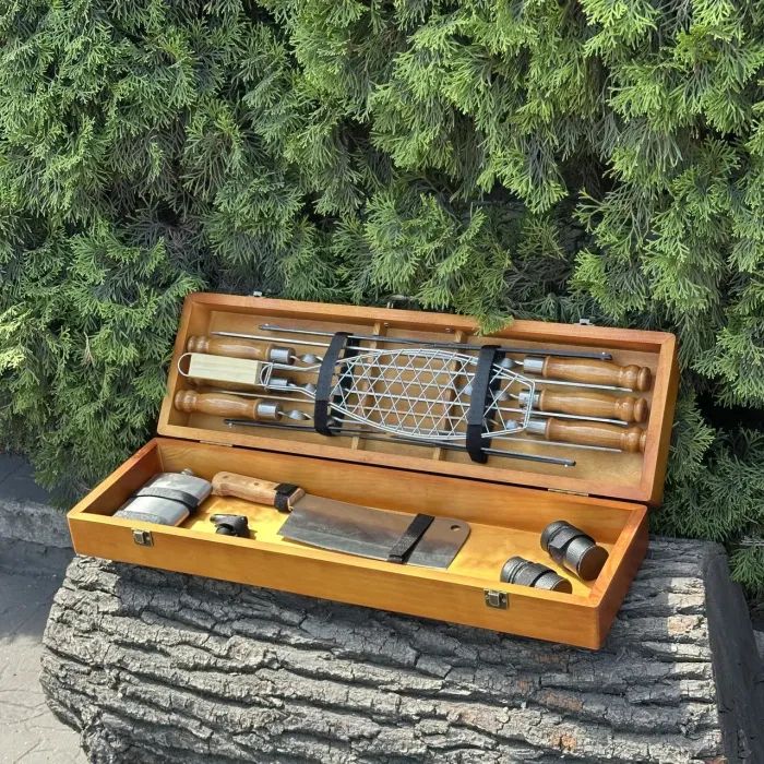 Набор для барбекю Metalzavod Майстер BBQ темний (PN-BBQ-DK) изображение 4