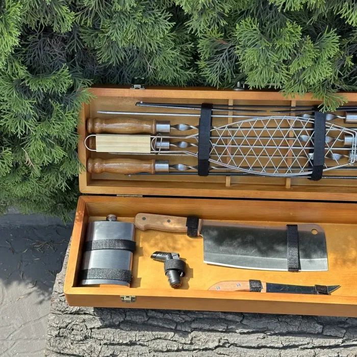 Набор для барбекю Metalzavod Майстер BBQ темний (PN-BBQ-DK) изображение 5
