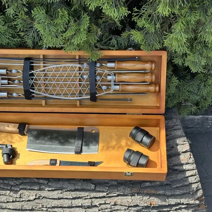 Набор для барбекю Metalzavod Майстер BBQ темний (PN-BBQ-DK) изображение 6