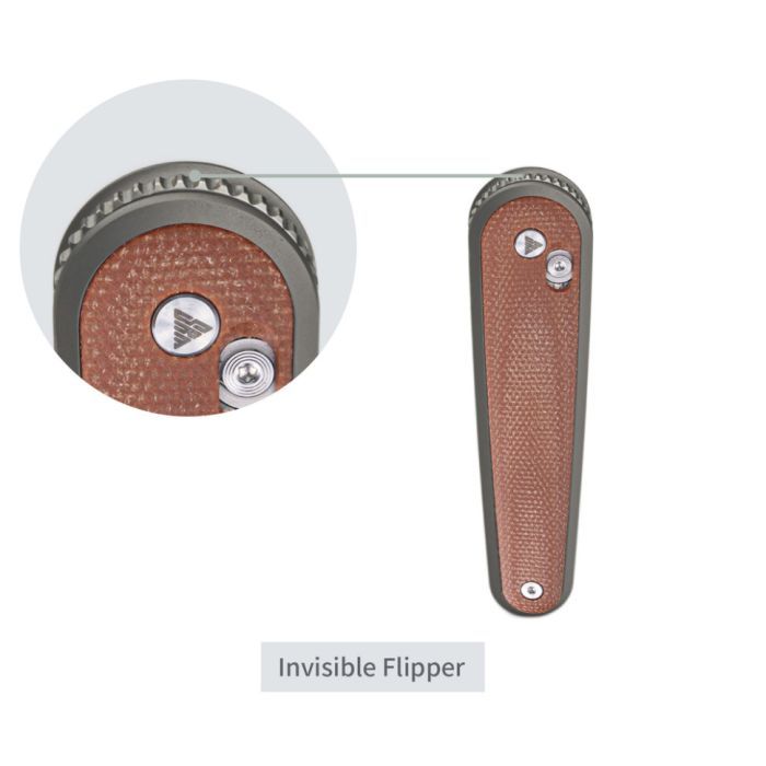 Нож SRM Twin, Brown Micarta, Stonewash (251MB-MN) изображение 10