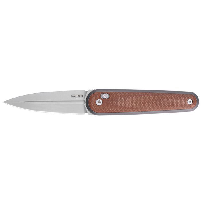 Ніж SRM Twin, Black G10/Micarta, Stonewash (251MB-GB)