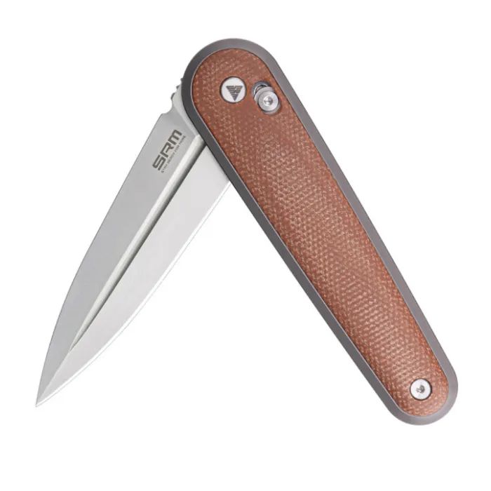 Ніж SRM Twin, Black G10/Micarta, Stonewash (251MB-GB) зображення 6