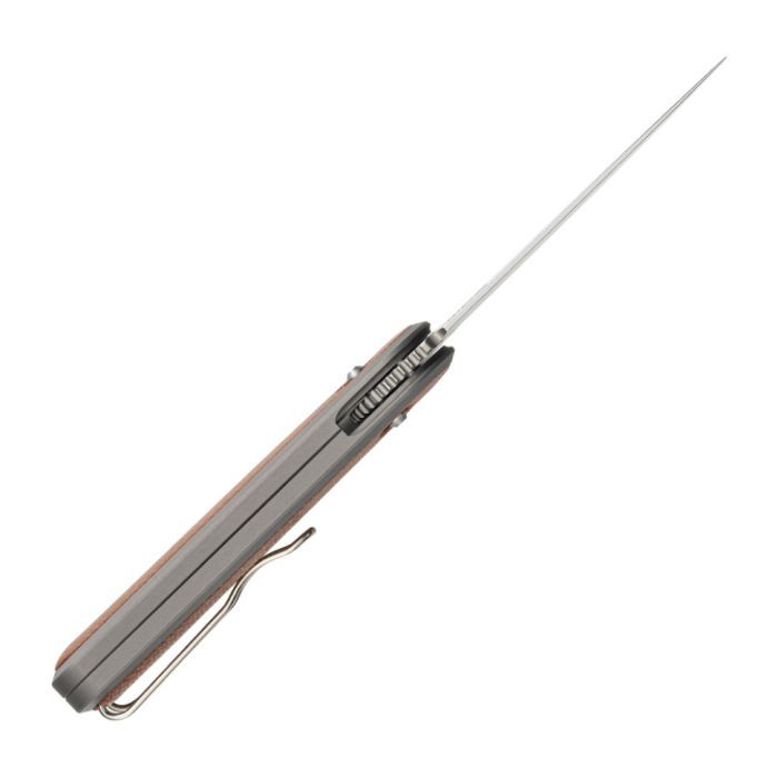 Нож SRM Twin, Brown Micarta, Stonewash (251MB-MN) изображение 7