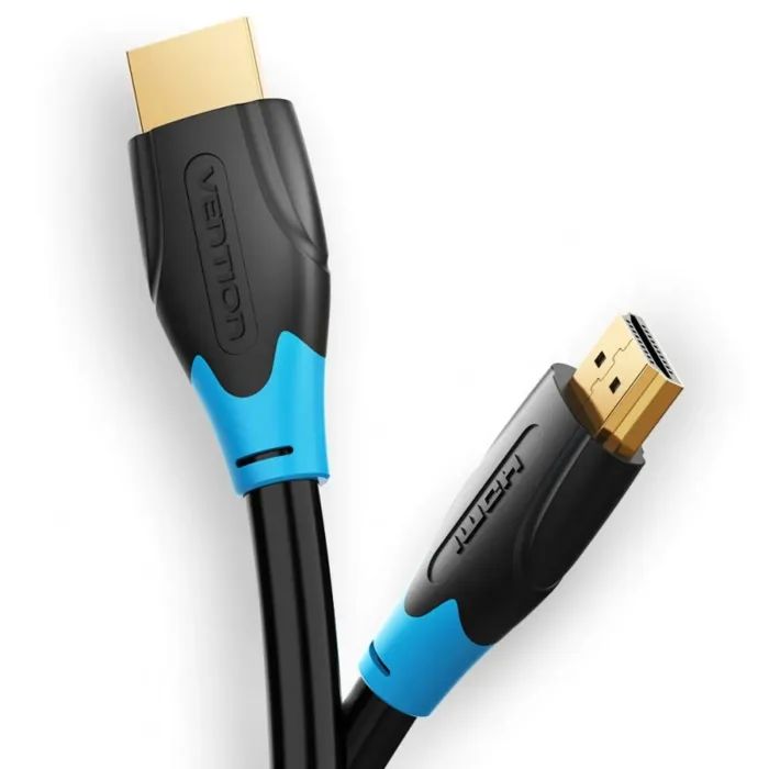 Кабель мультимедийный HDMI M to HDMI M 3.0m 4K60Hz black Vention (VAA-B02-L300) изображение 3