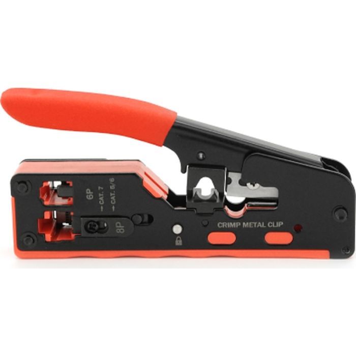Инструмент Voltronic HT-718, для обжима RJ-45 (8P8C) и RJ-12 (6P6C), 6P/8P + обрезка (HT-718) изображение 3