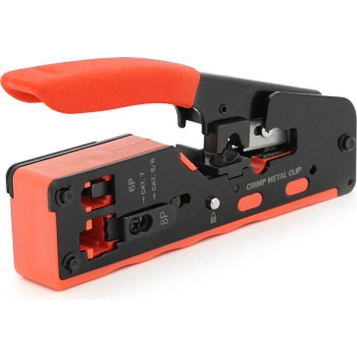 Инструмент Voltronic HT-718, для обжима RJ-45 (8P8C) и RJ-12 (6P6C), 6P/8P + обрезка (HT-718) изображение 4