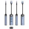Концентратор LDNIO USB 3.0 4-in-1 3xUSB 3.0 + 1xRJ45 (DS-144U) изображение 6