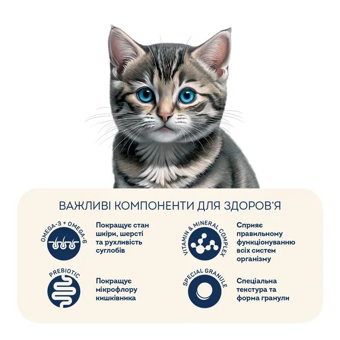 Сухой корм для кошек Home Food KITTEN Fresh Chicken 400 г (4820290090040) изображение 5