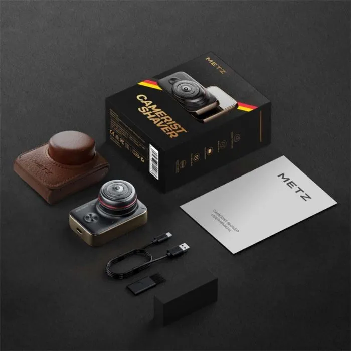 Электробритва Metz Camerist Shaver titanium gold (MZDF013) изображение 3