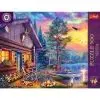Пазл Trefl Premium Plus Tea Time: Вечерний закат возле домика 500 элементов (5900511376173) изображение 3