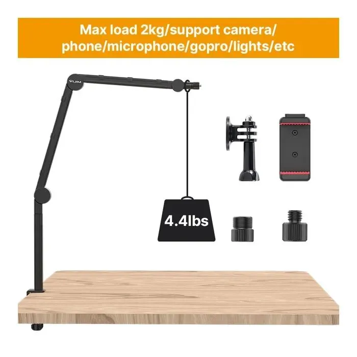 Штатив Ulanzi Vijim Microphone boom arm (2806) зображення 8