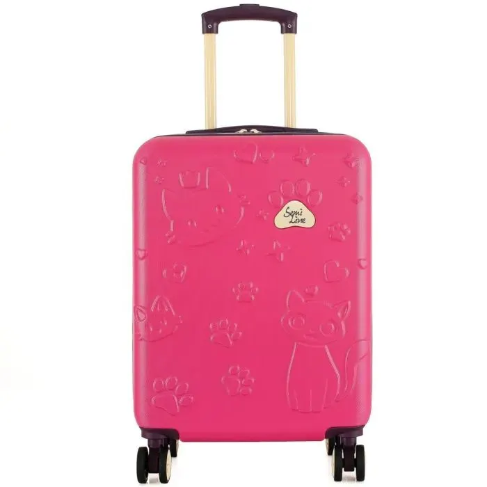 Чемодан Semi Line 20" (S) Rose/Black (T5881-2) (DAS303610) изображение 2