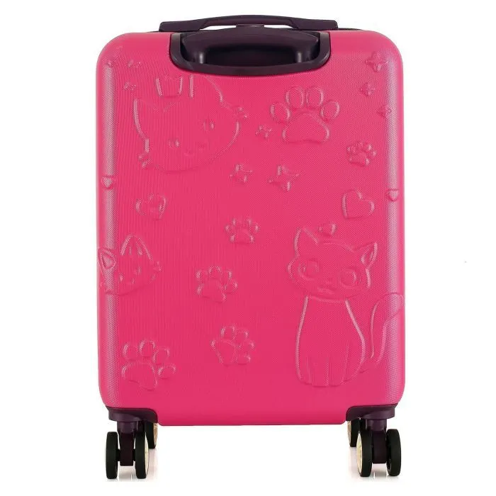 Чемодан Semi Line 20" (S) Rose/Black (T5881-2) (DAS303610) изображение 4