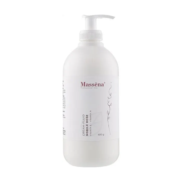 Крем для тела Massena Multivitamin Nourishing Fluid Cream Nobile Rose 500 мл (8083201379382)