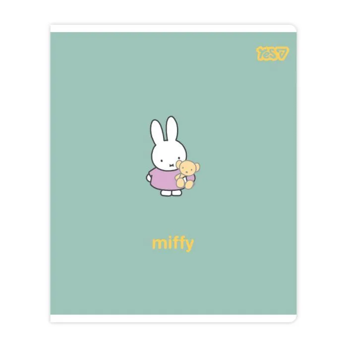 Зошит Yes Miffy Bunny А5 12 аркушів коса лінія (768599) зображення 3