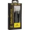 Дата кабель USB-C to USB-C 1.0m USB4 240W 16K60Hz braided Cablexpert (CCBP-USB4.2-CMCM240-1M) изображение 2