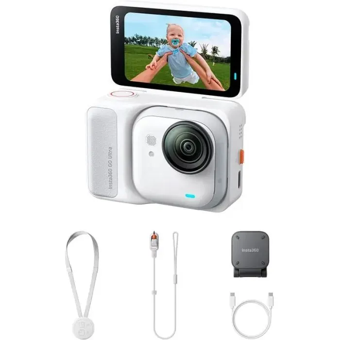Екшн-камера Insta360 GO Ultra Standard Edition Arctic White (6977644761342) зображення 12