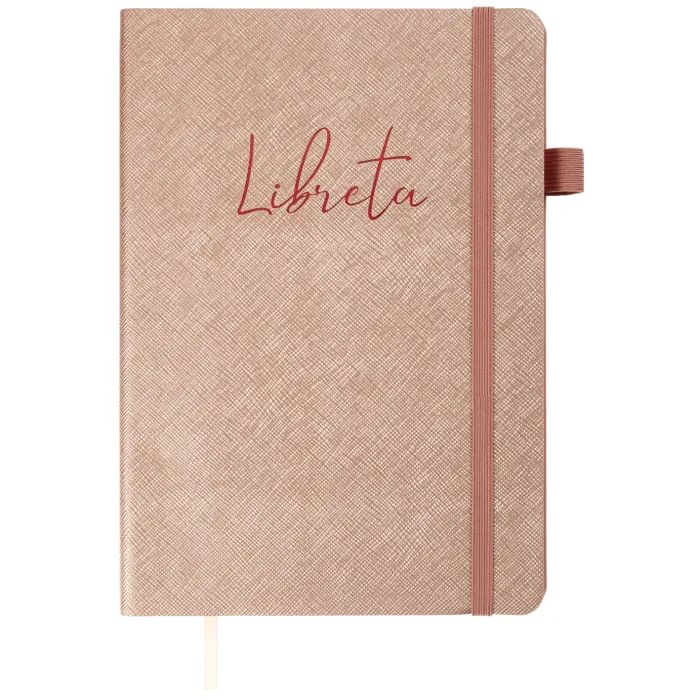 Книга записная Buromax LIBRETA, А5, 96 листов, клетка, черный (BM.295117-01)