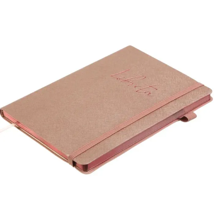 Книга записна Buromax LIBRETA, А5, 96 аркушів, клітинка, бежевий (BM.295117-28) зображення 3