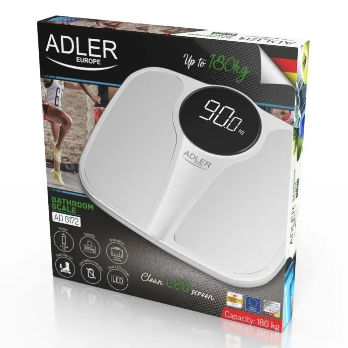 Весы напольные Adler AD 8172 white изображение 8
