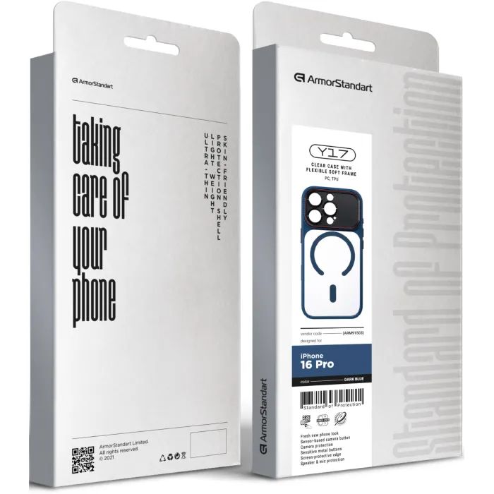 Чехол для мобильного телефона Armorstandart Y17 MagCase Apple iPhone 16 Pro Orange (ARM91505) изображение 3