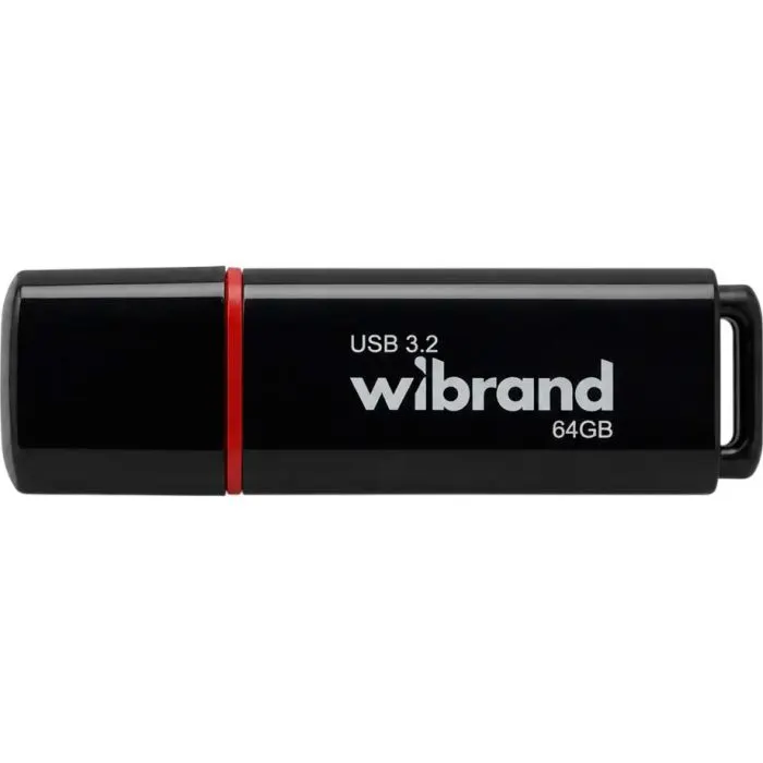 USB флеш накопитель Wibrand 64GB Scarab Black USB 3.2 (WI3.2/SC64P11B)