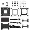 Система жидкостного охлаждения Deepcool Spartacus 420 Black (R-SPT420-BKDSMP-G-1) изображение 7