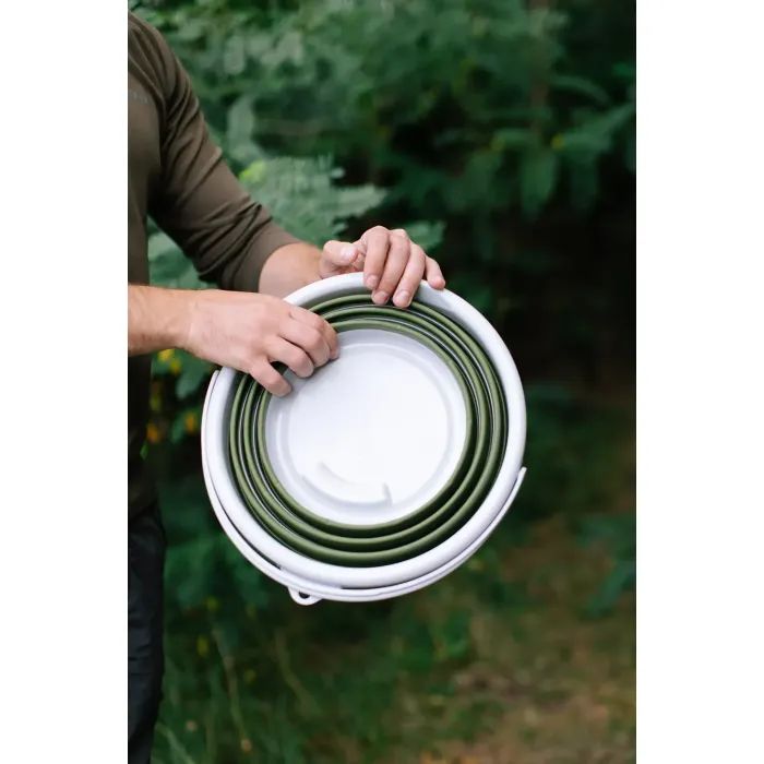 Відро складане Tribe Water Bucket Lid 10 л з кришкою terracota (T-FJ-0050-terracota) зображення 11