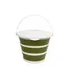 Відро складане Tribe Water Bucket Lid 10 л з кришкою olive (T-FJ-0050-olive) зображення 2